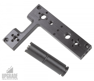 Preston Single Channel Iris Plate to 1/4 Pin-Lock 15mm Spud