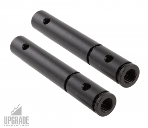 15mm Threaded 3/8 Extension Rods - 4"