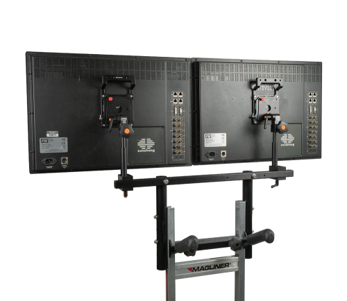 Whaley Rail Monitor Mounting Frames (Vertical Cart)