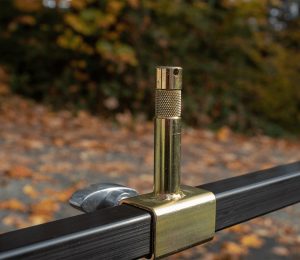 Modern Studio Slider wtih Baby Pin for 1" Square Tube