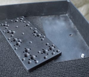 Mount Deck Cheese Plate to any horizontal DIT cart deck by drilling through holes and making use of tapped holes on Cheese Plate.