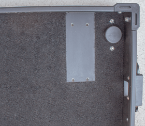 Mount Deck Cheese Plate to any horizontal DIT cart deck by drilling through holes and making use of tapped holes on Cheese Plate.