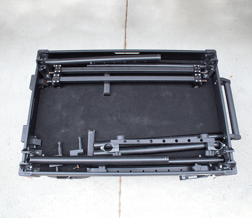 Whaley Rail packs up inside Scout frame
