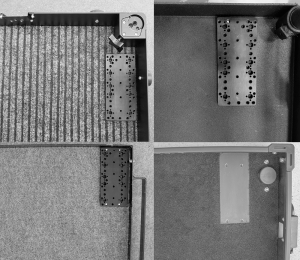 Mount Deck Cheese Plate to any horizontal DIT cart deck by drilling through holes and making use of tapped holes on Cheese Plate.
